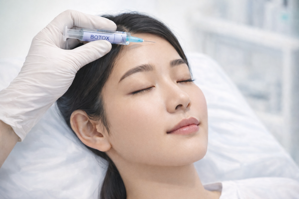 how long after botox can you lie down