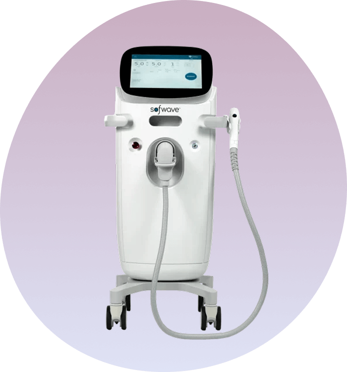 synchronus ultrasound parallel beam machine for sofwave treatment