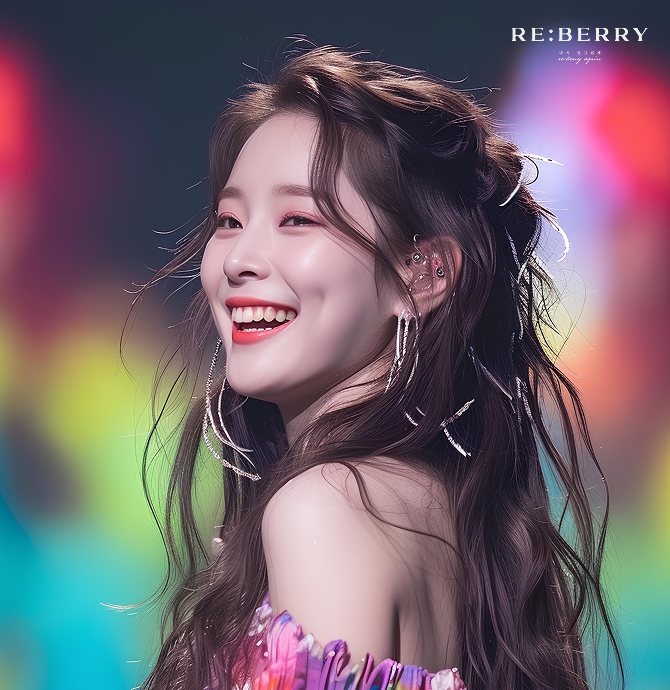a kpop with youthful look star smiling