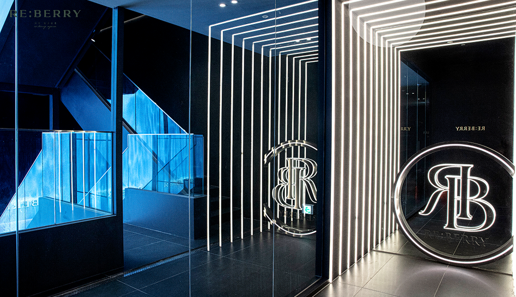 Interior of Reberry Clinic in Seoul, a professional dermatology and aesthetics center